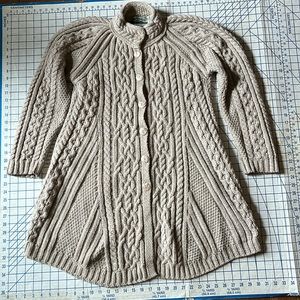 Aran crafts from Ireland long cardigan.